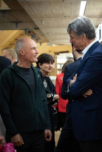 Bertrand & Michèle Piccard and André Hoffmann